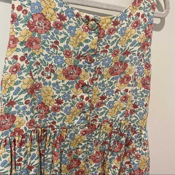 POLO Ralph Lauren Liberty Print Floral Girls Dress 6 button back - Picture 2 of 7